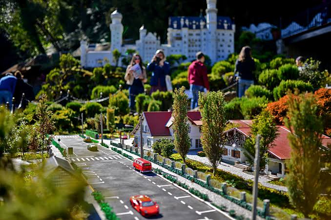 Miniaturas em escala no Mini Mundo
