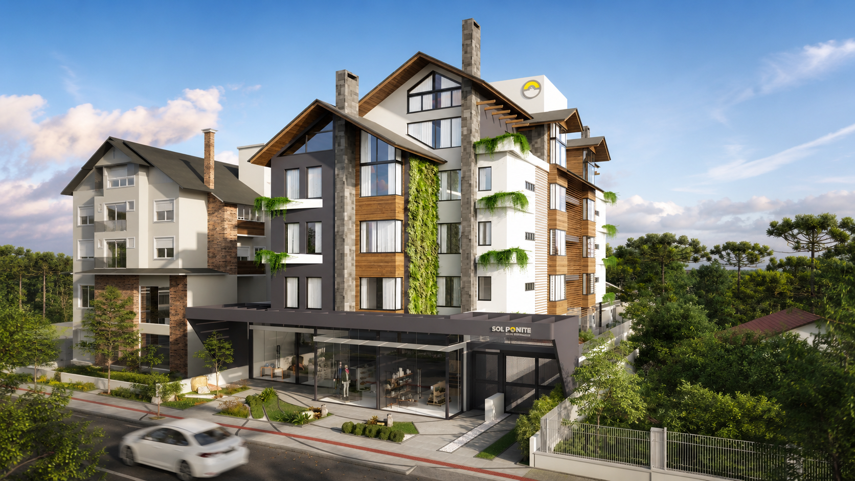 Render do empreendimento CTG Querência, da Sol Poente