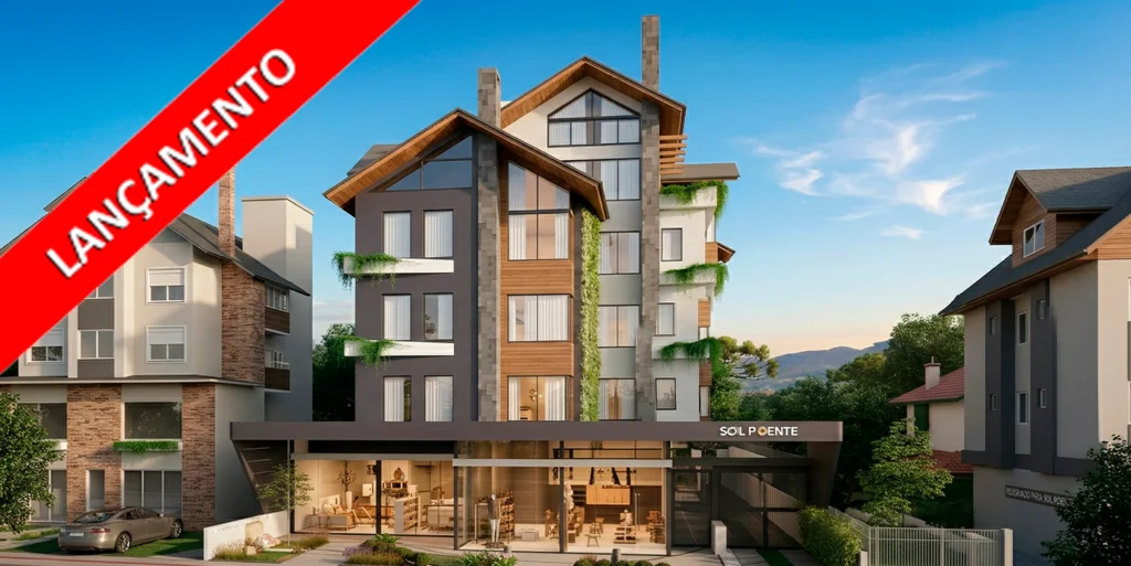 lançamento imobiliário em Canela RS, ao lado da Catedral de PedraVia